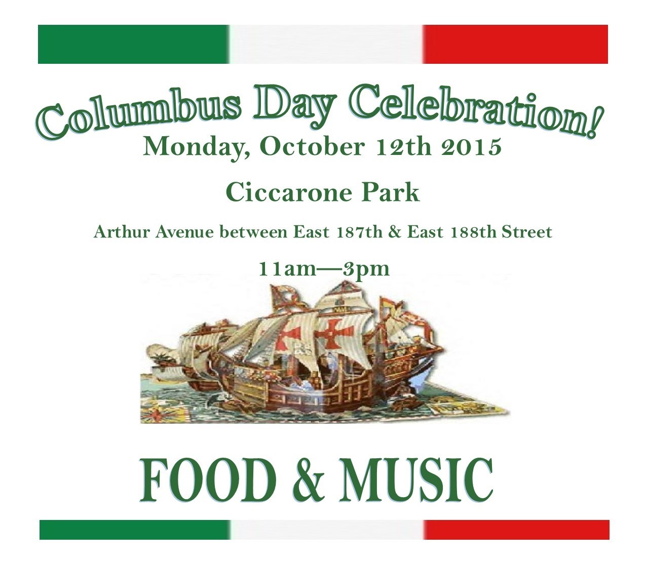 Columbus Day Celebration