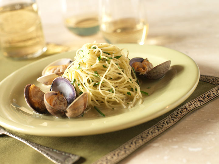 Capellini with Clams