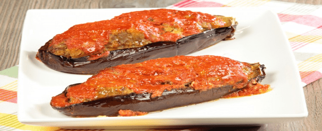 Melanzane Ripieni with Marinara Sauce