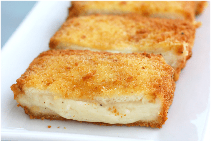 Fried Smoked Mozzarella