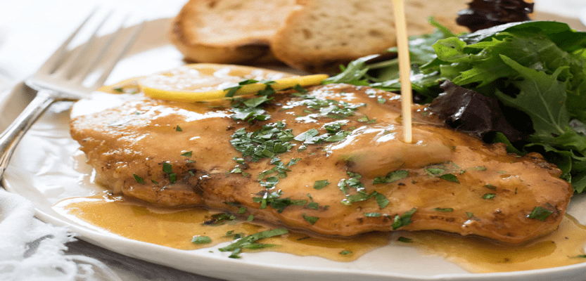 Chicken with Lemon Sauce