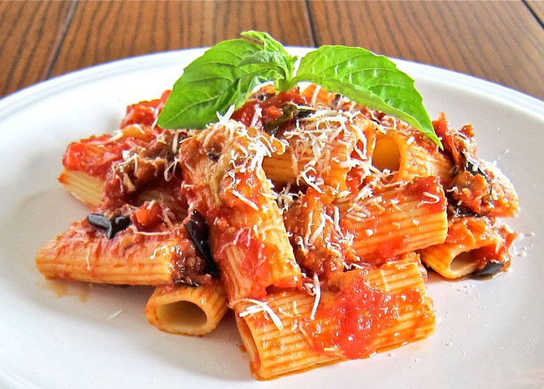 Rigatoni Melezana from Mike’s Deli and Arthur Avenue Caterers