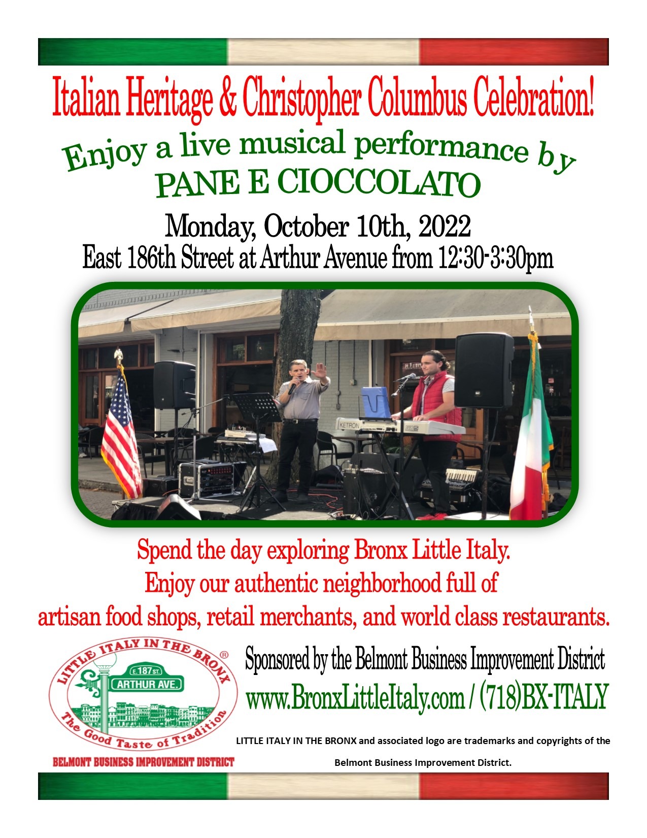 Italian Heritage & Christopher Columbus Celebration!