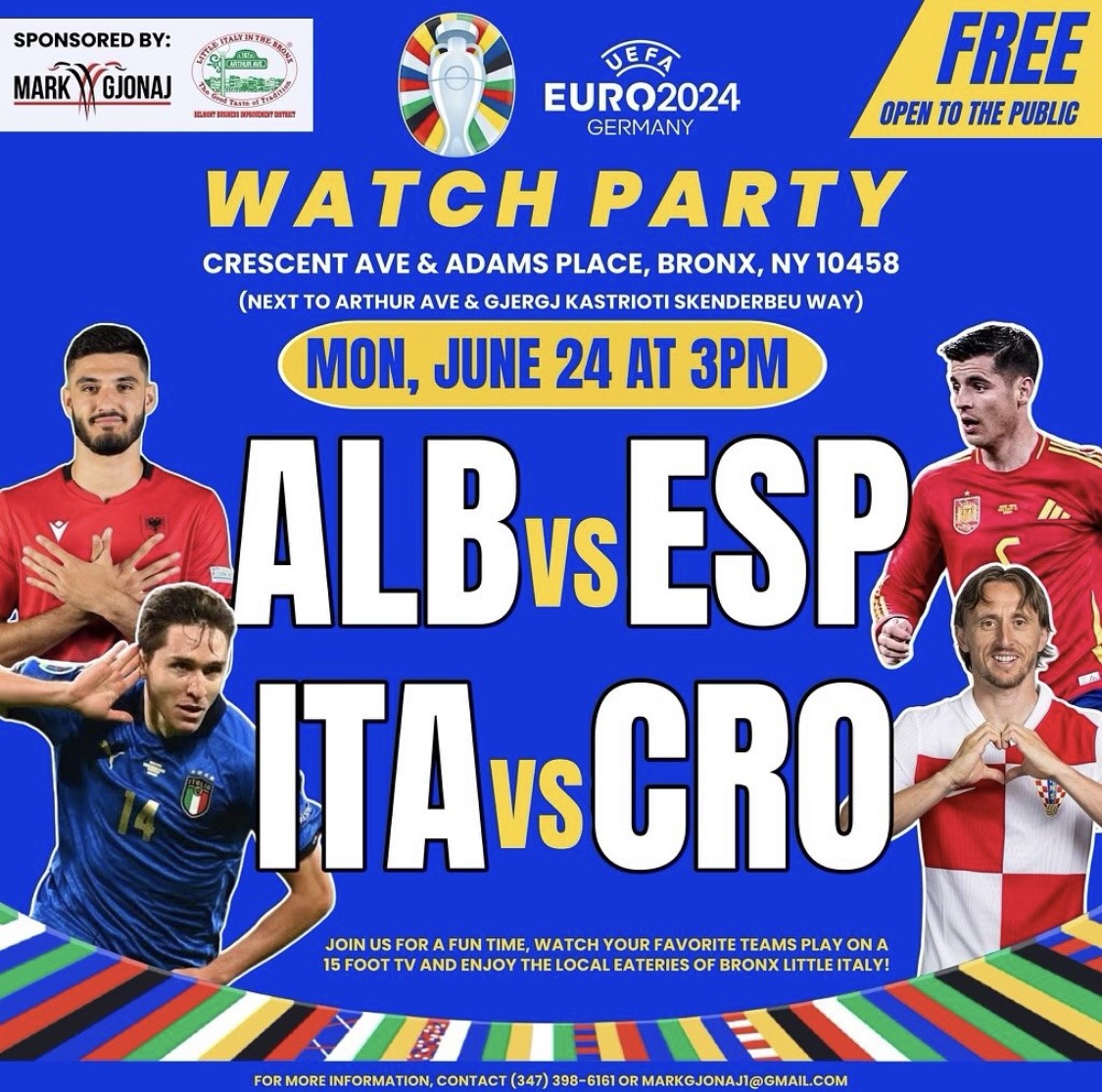 UEFA EURO2024 Watch Party 6/24/24