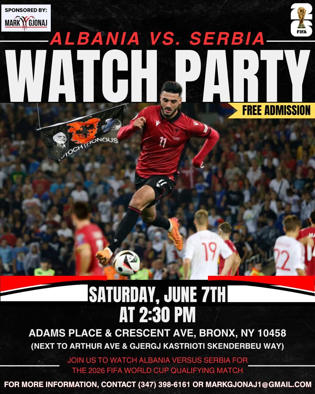 World Cup Qualifier Watch Party