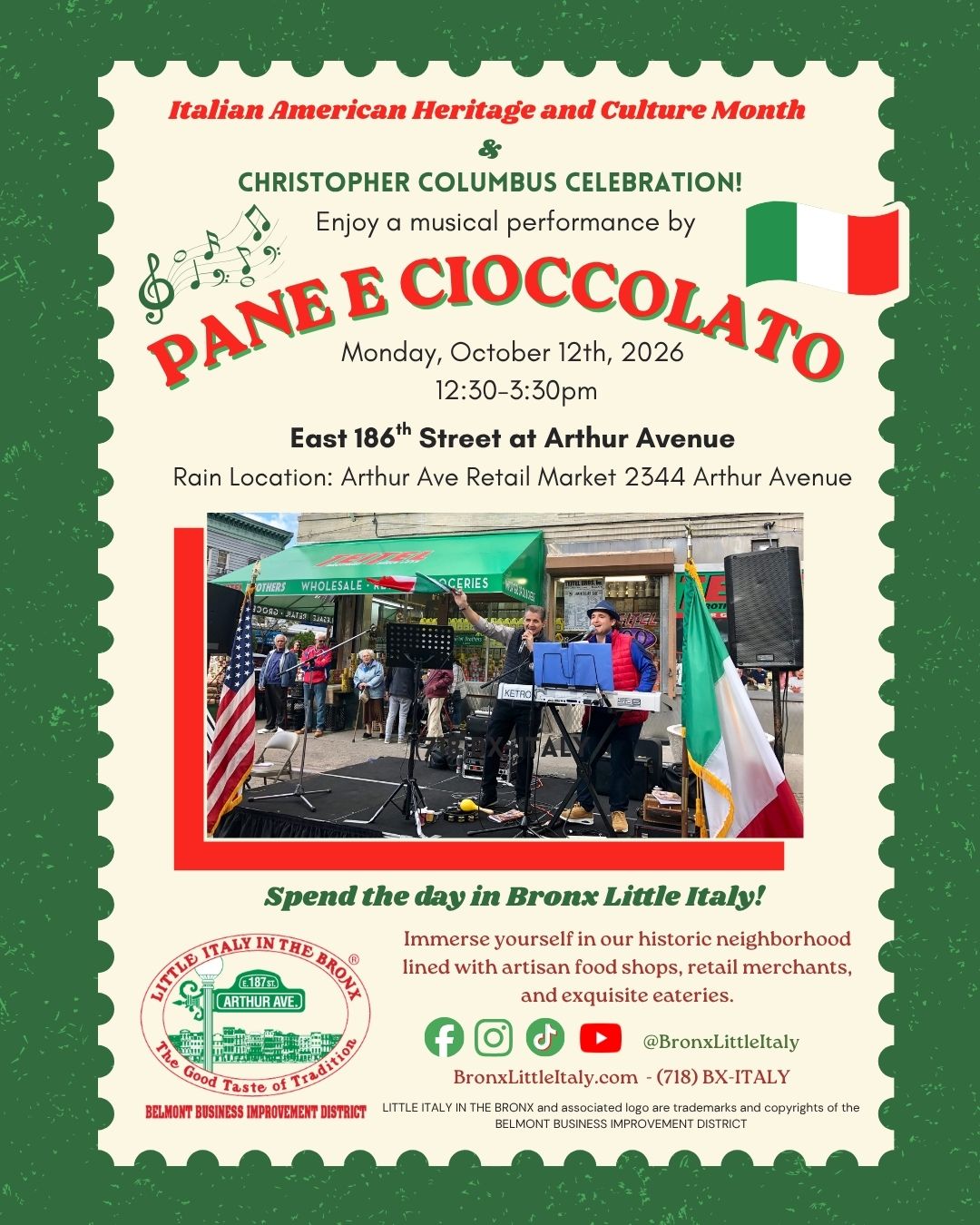 Italian Heritage Month Celebration 2026